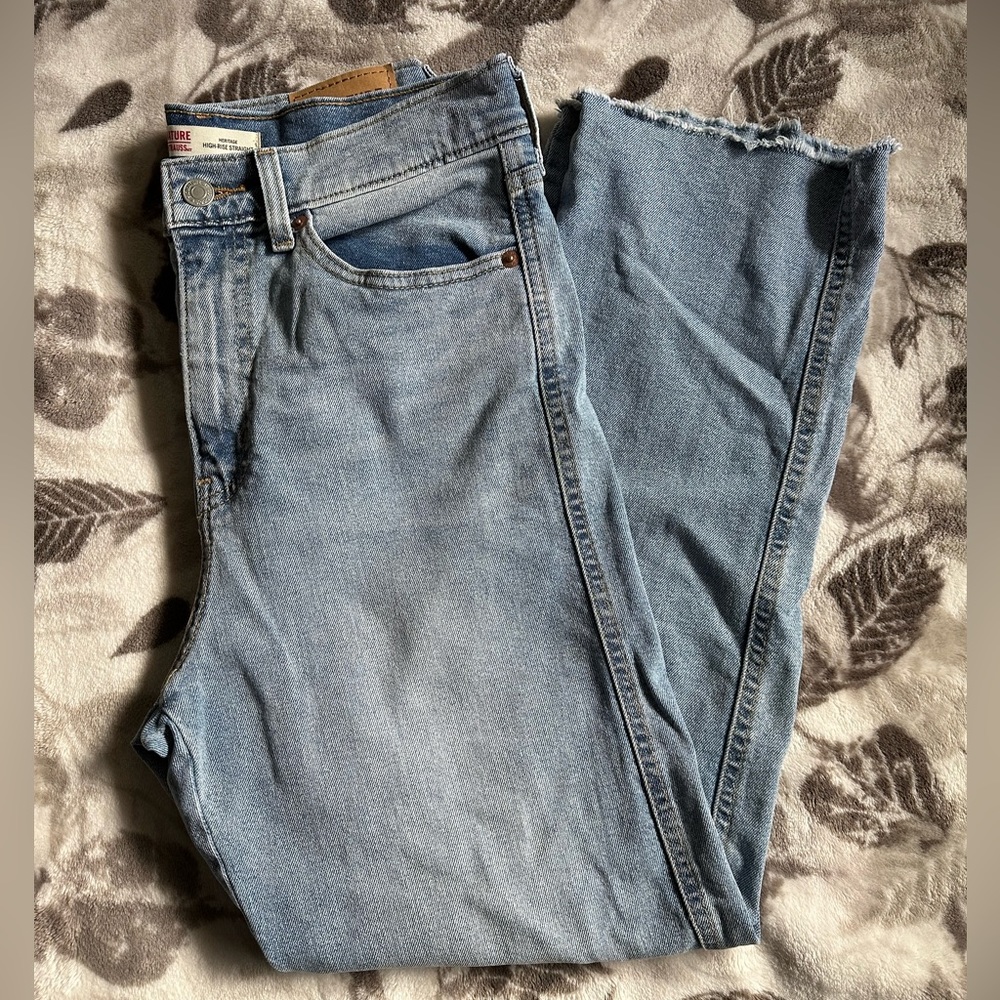 Levi’s Signature High Rise Straight Jeans Size 28